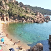 Spiaggia Li Cossi in Costa Paradiso